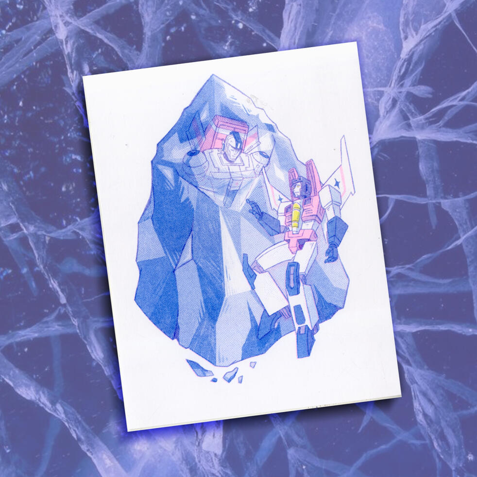 Skystar - Riso print