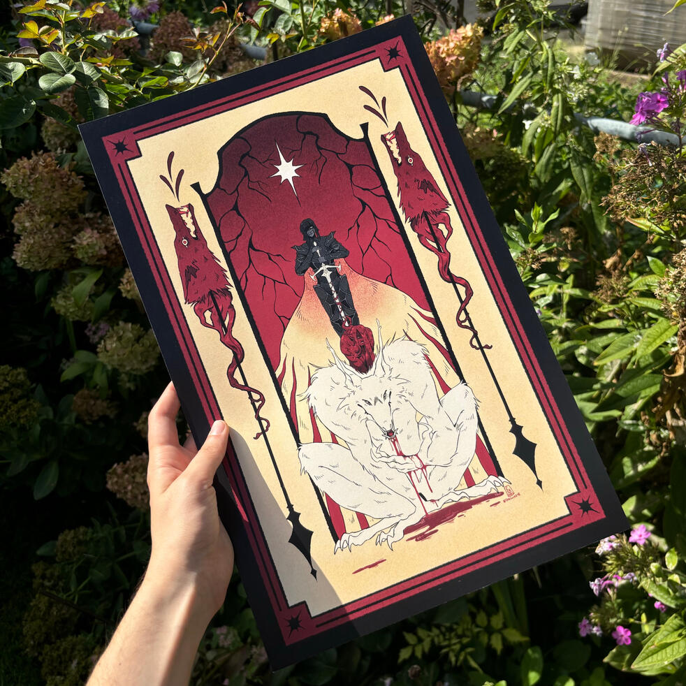 Bound in Flesh - Print