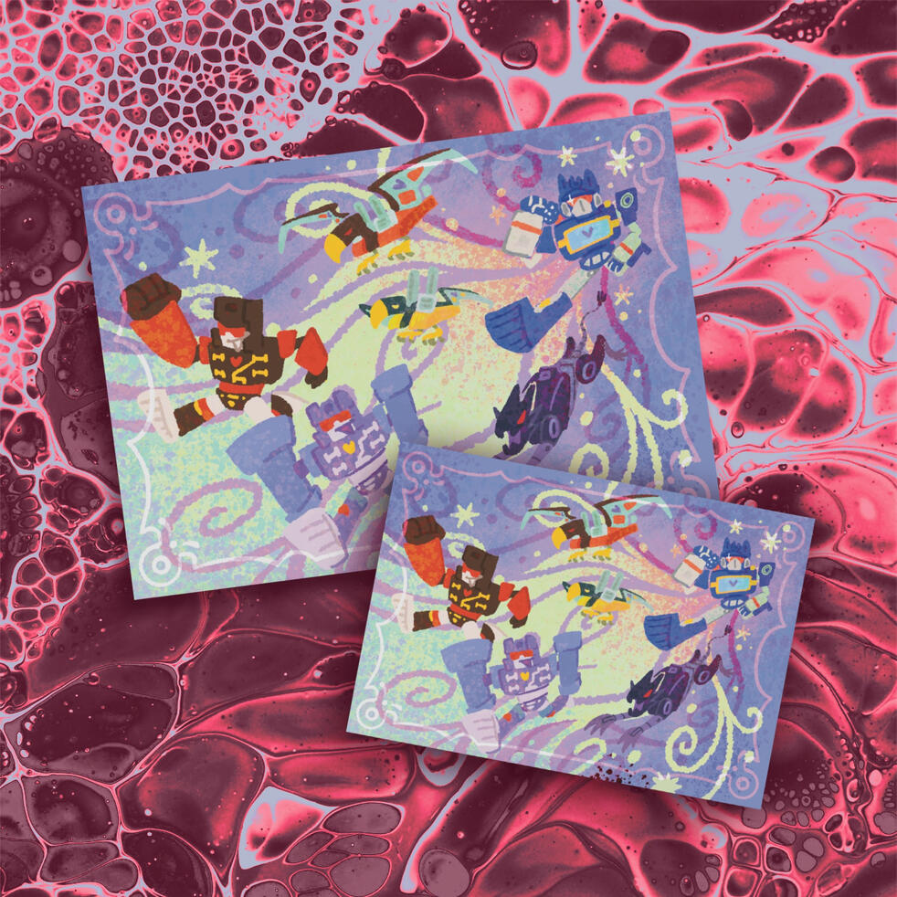 The frolickers - print